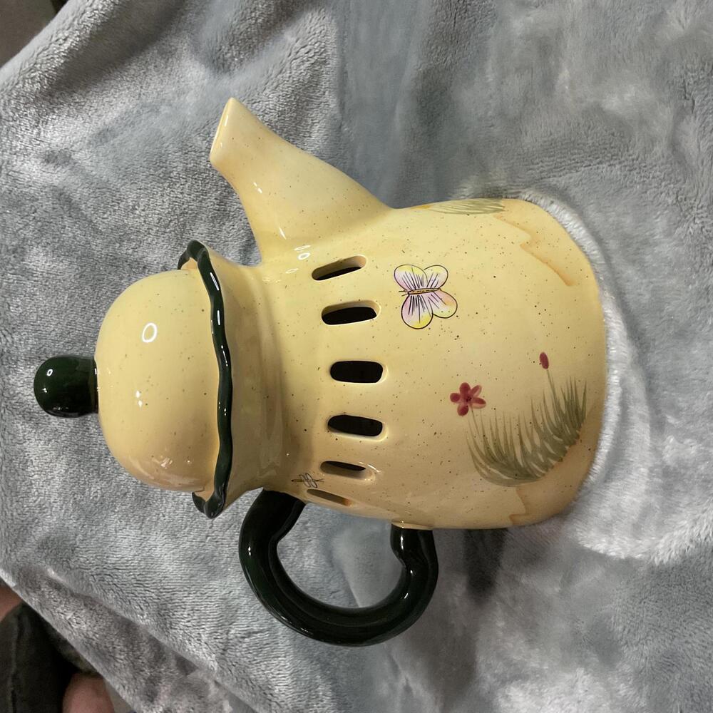 Vintage Home Interior Teapot Candle Cover